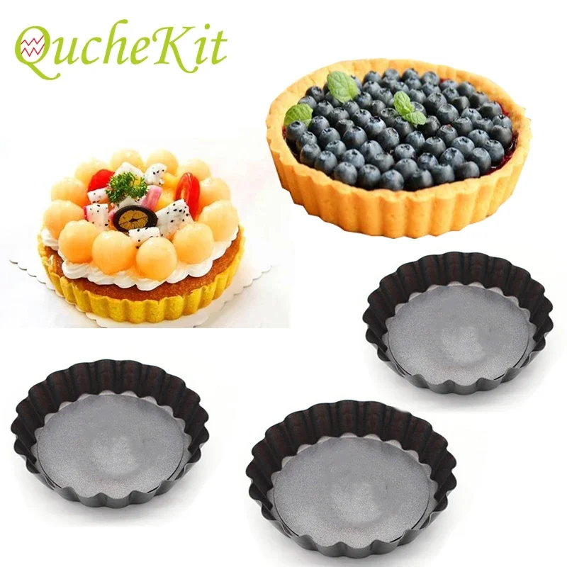 Tart Pan Loose - 6 قطع من قوالب التارت والكيش