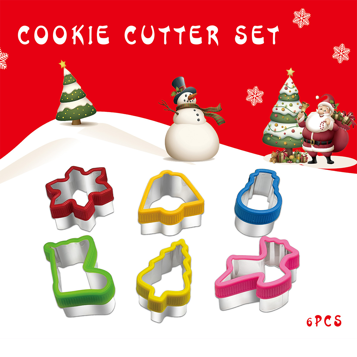 Baking Kitchen Set - واقي يدوي لقطع البسكويت في الكريسماس