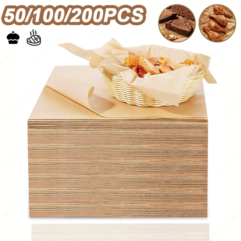Kitchen Baking Oven - 50/100/200 قطعة ورق الخبز ورق الخبز