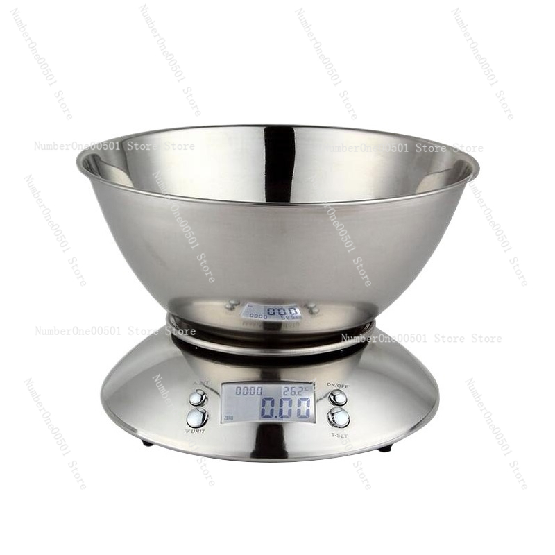 Kitchen Baking Scale - ميزان مطبخ رقمي من الفولاذ المقاوم