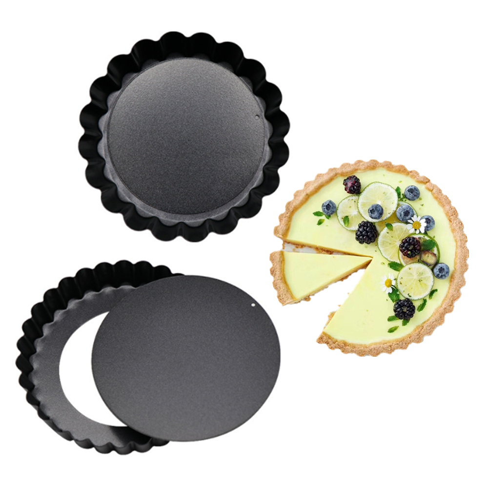 Tart Pan Loose - 10/12 سنتيمتر فطيرة صغيرة الكعك كب