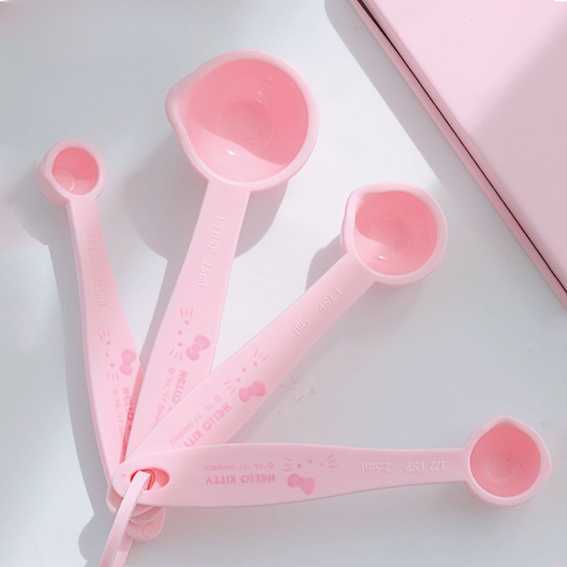 Kitchen Baking Scale - مجموعة ملاعق قياس مطبوعة بتصميم هيلو