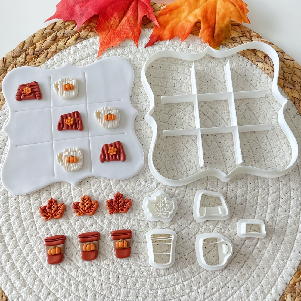 Cookie Cutter Set - مجموعة قوالب بسكويت خريفية بتصميم لعبة