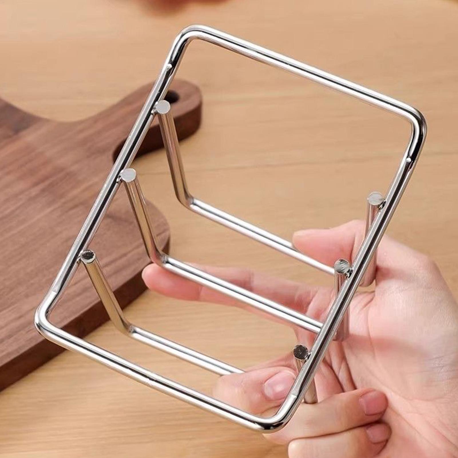حامل لوح التقطيع من الفولاذ ال - مراجعة Kitchen Cabinet Baking Organizer وسعره