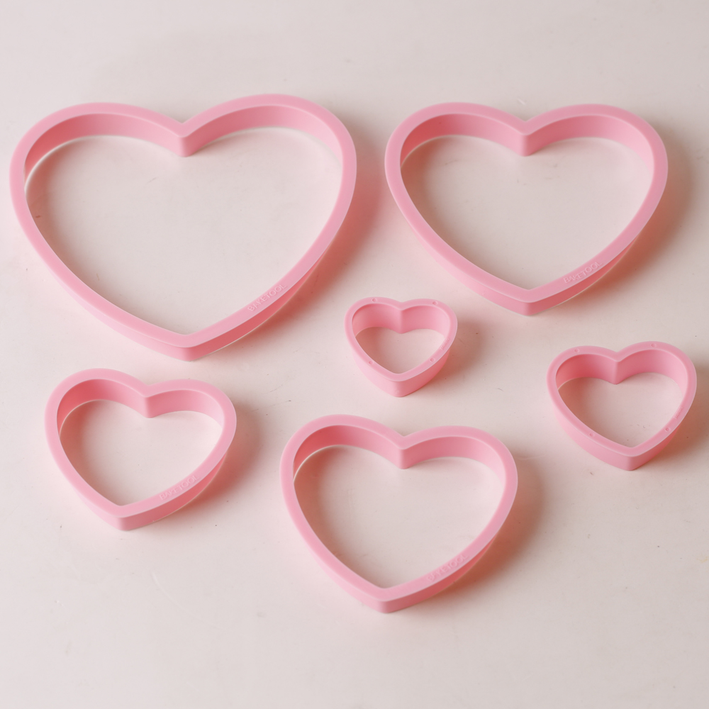 1 مجموعة/3 مجموعات الوردي القل - مراجعة Cookie Cutter Set وسعره