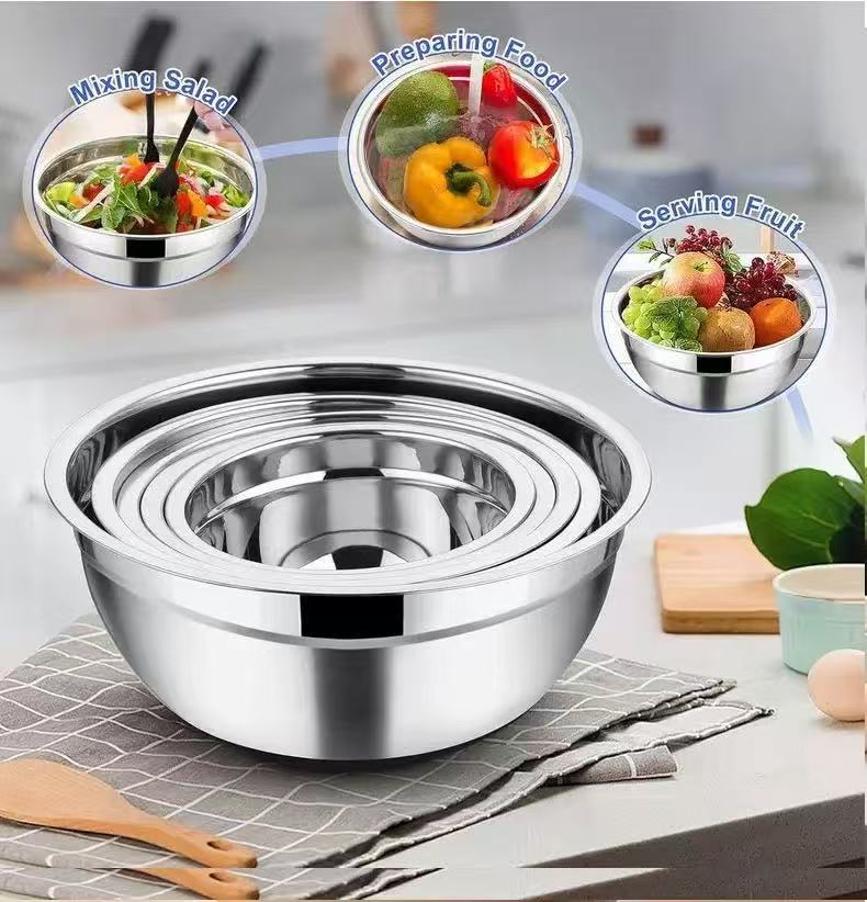 مجموعة أوعية خلط من الفولاذ ال - مراجعة Baking Kitchen Set وسعره