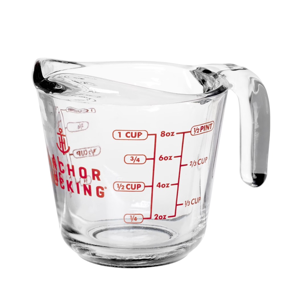 طقم أكواب قياس زجاجية من قطعتي - مراجعة Baking Kitchen Set وسعره