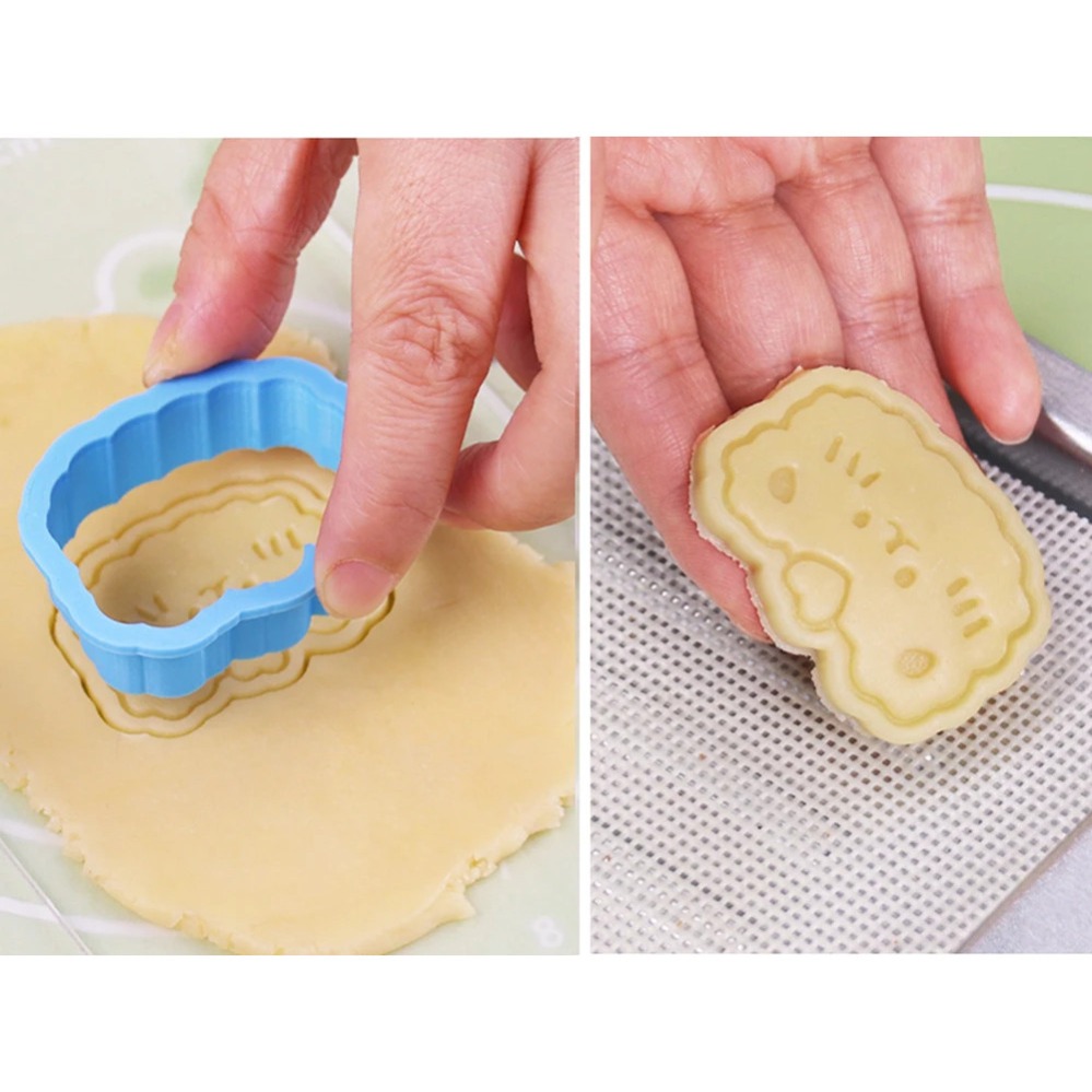 قالب بسكويت على شكل كلب كرتوني - مراجعة Baking Kitchen Diy وسعره