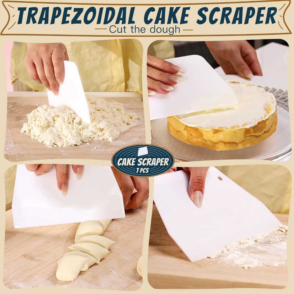 طقم 7 قطع من أدوات تشكيل وتنعي - مراجعة Baking Kitchen Set وسعره