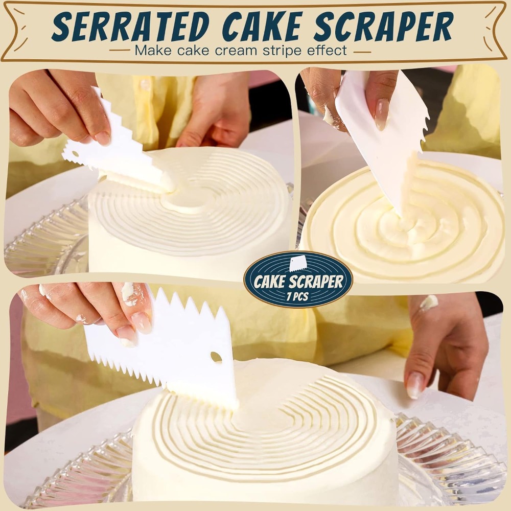 طقم 7 قطع من أدوات تشكيل وتنعي - مراجعة Baking Kitchen Set وسعره