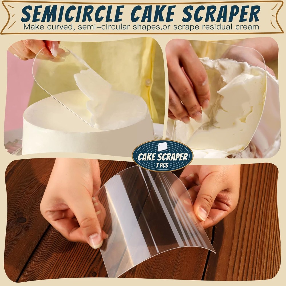 طقم 7 قطع من أدوات تشكيل وتنعي - مراجعة Baking Kitchen Set وسعره