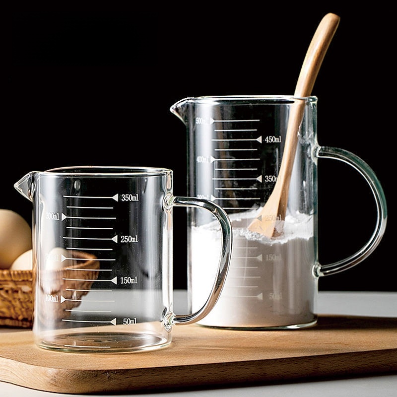 كوب قياس سائل زجاجي مقاوم للحر - مراجعة Kitchen Baking Scale وسعره