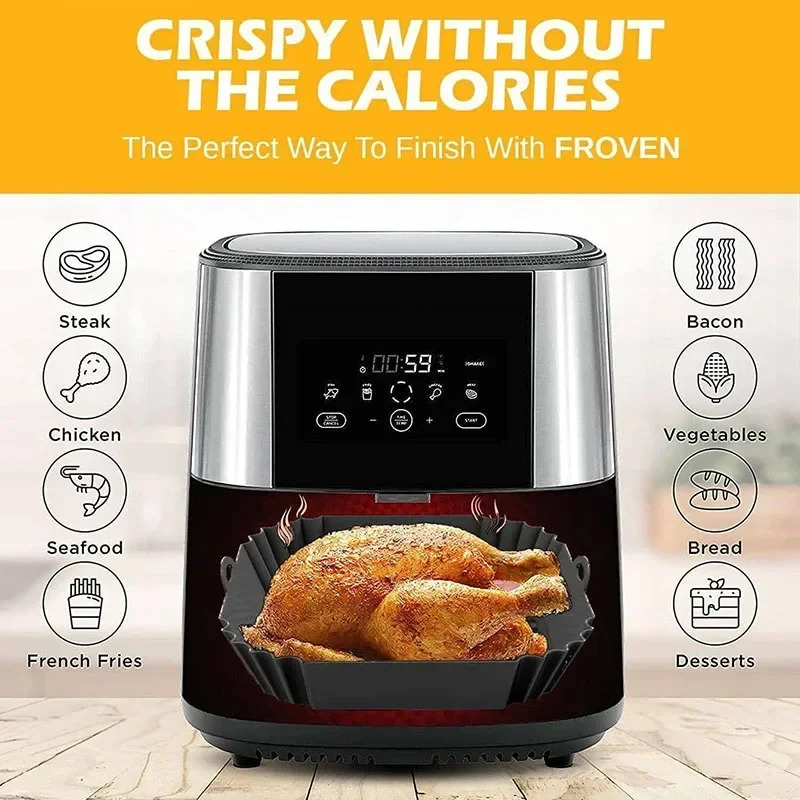 قطعة واحدة من سلة المقلاة الهو - مراجعة Kitchen And Baking Equipment وسعره