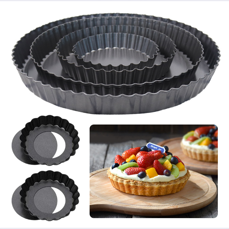 صينية الخبز 4/6/8/9 بوصة قابلة - مراجعة Tart Pan Loose وسعره