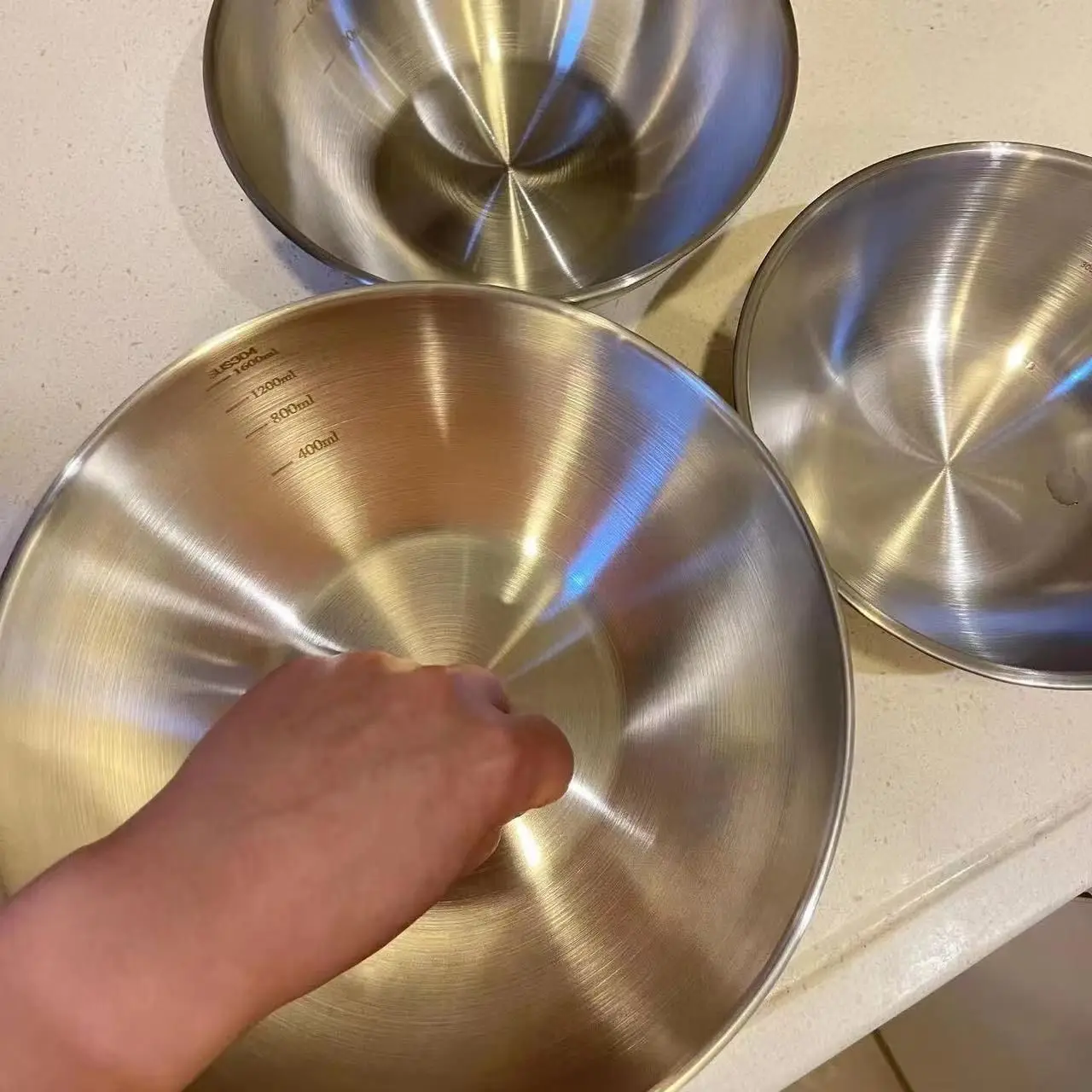 مجموعة أوعية من الفولاذ المقاو - مراجعة Baking Kitchen Set وسعره