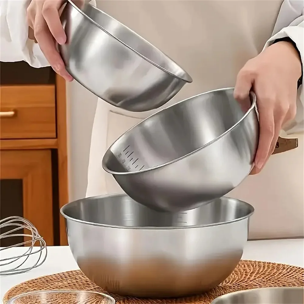 مجموعة أوعية من الفولاذ المقاو - مراجعة Baking Kitchen Set وسعره