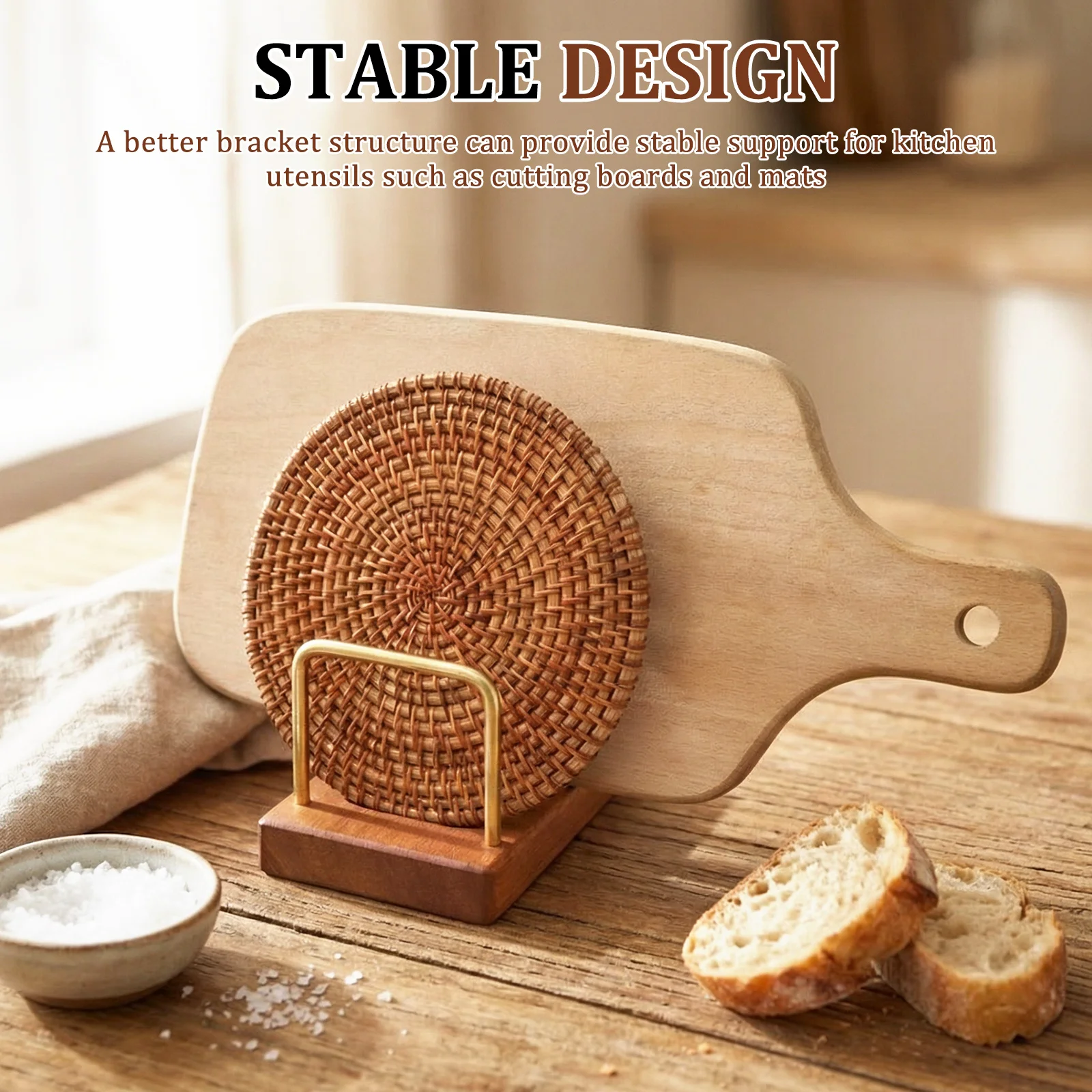 حامل أغطية القدور ومنظم ألواح  - مراجعة Kitchen Cabinet Baking Organizer وسعره
