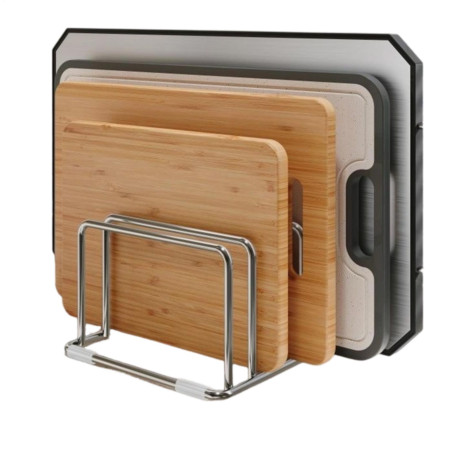 رف تخزين ألواح التقطيع الخضروا - مراجعة Kitchen Cabinet Baking Organizer وسعره