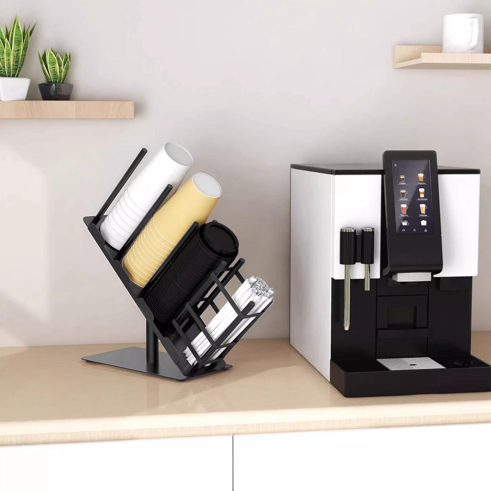 حامل أكواب ورقية وأغطية، رف تخ - مراجعة Kitchen Cabinet Baking Organizer وسعره