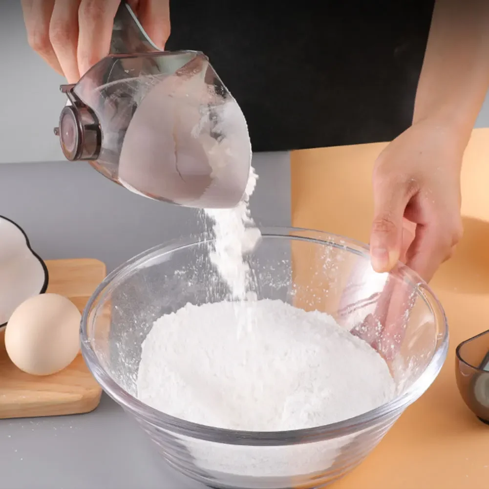 ملعقة قياس قابلة للتعديل مع مل - مراجعة Kitchen Baking Scale وسعره