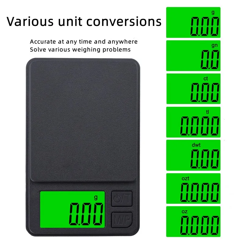 200/500/1000 جرام 0.01 جرام مق - مراجعة Kitchen Baking Scale وسعره