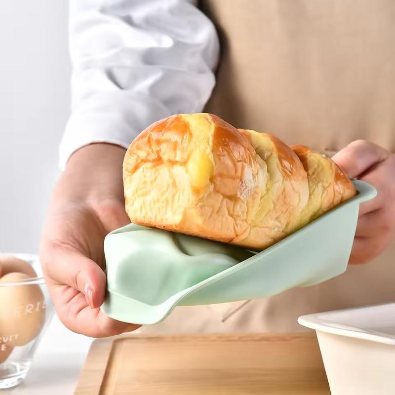 قالب سيليكون مستطيل الشكل للاس - مراجعة Baking Kitchen Diy وسعره