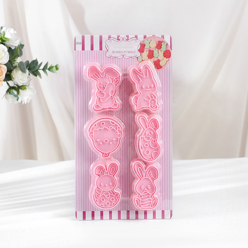 6 قطعة/المجموعة أرنب عيد الفصح - مراجعة Cookie Cutter Set وسعره