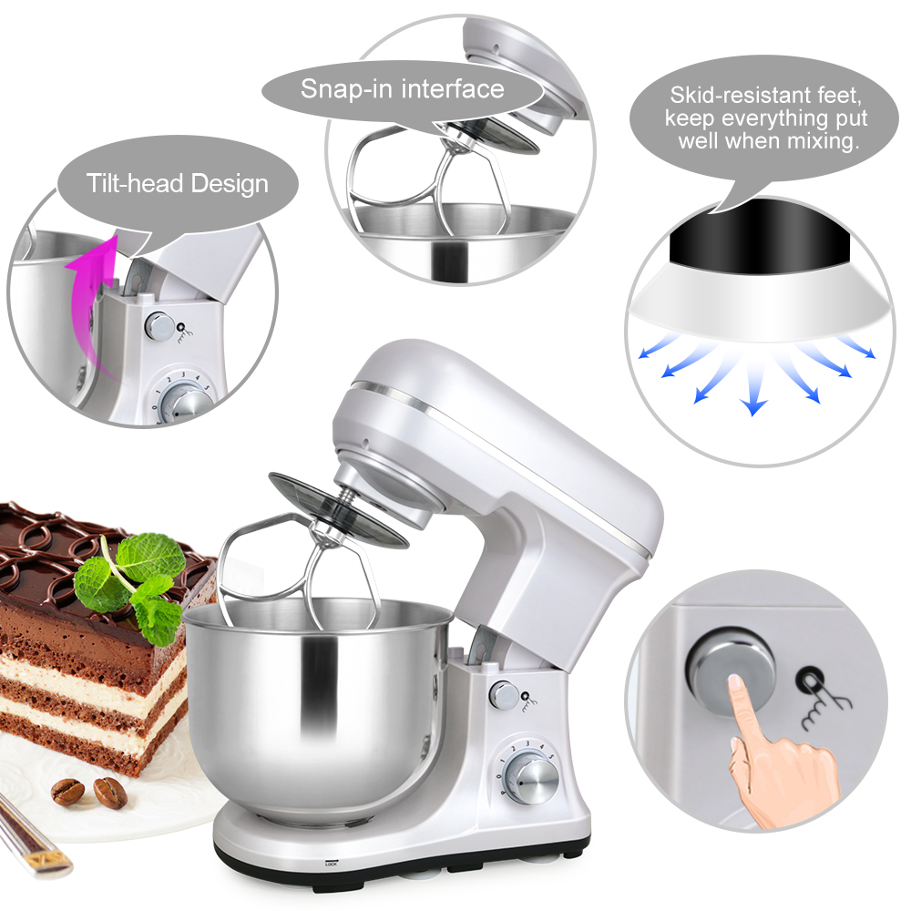 خلاط طعام احترافي للكيك والخبز - مراجعة Kitchen Robot Baking وسعره