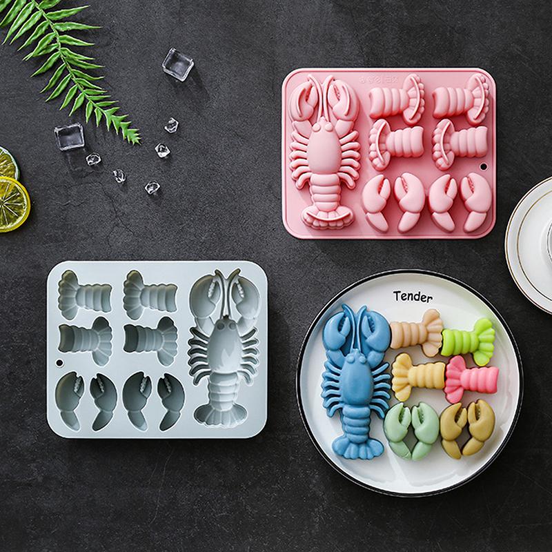 قالب سيليكون على شكل جراد البح - مراجعة Baking Kitchen Set وسعره