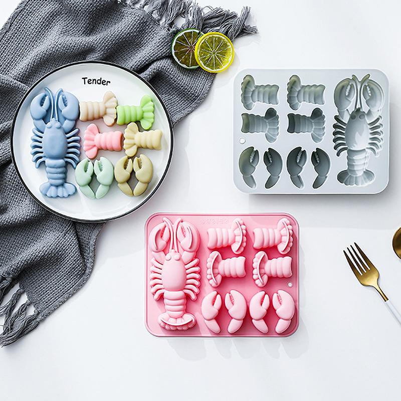 قالب سيليكون على شكل جراد البح - مراجعة Baking Kitchen Set وسعره