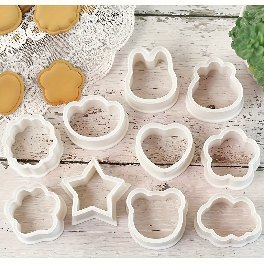 مجموعة من 10 قطع قوالب تشكيل ا - مراجعة Cookie Cutter Set وسعره