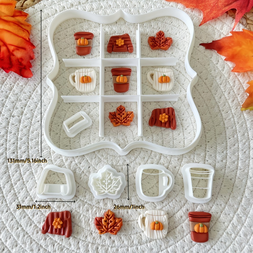 مجموعة قوالب بسكويت خريفية بتص - مراجعة Cookie Cutter Set وسعره