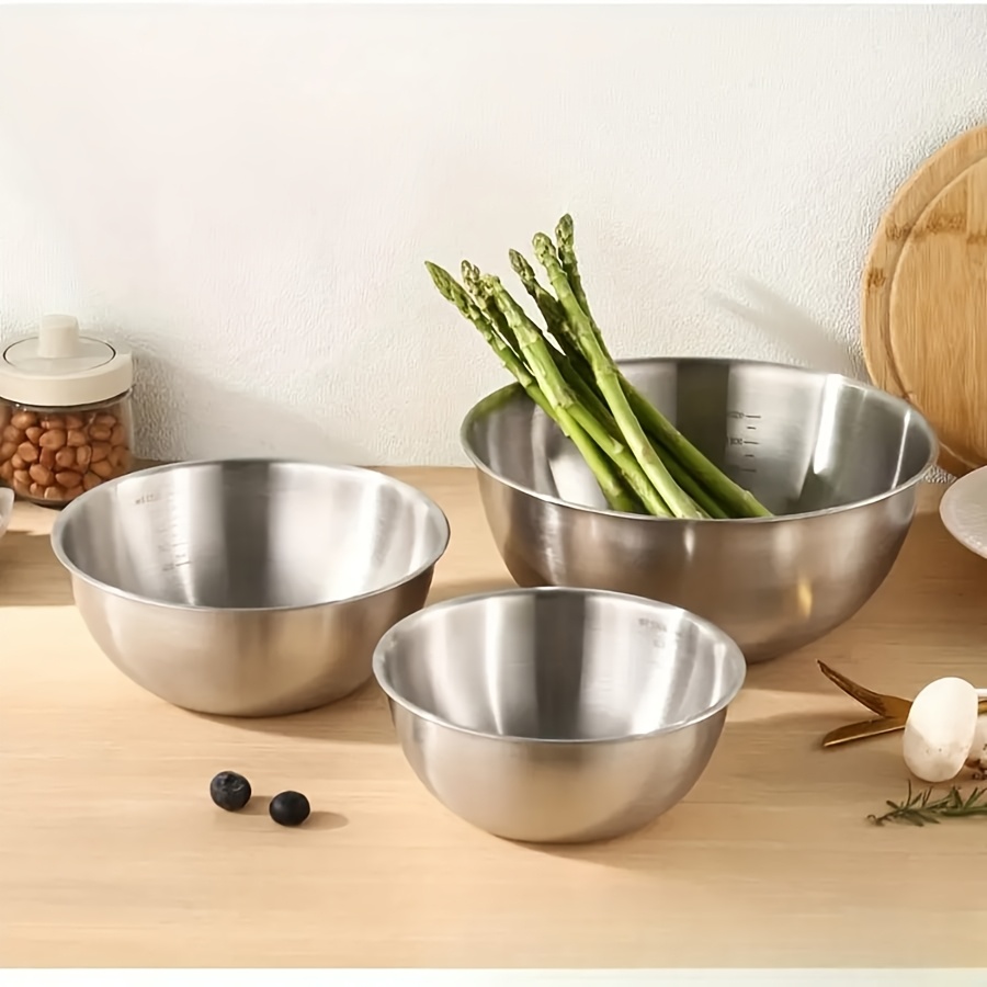 طقم أوعية سلطة من الفولاذ المق - مراجعة Baking Kitchen Set وسعره
