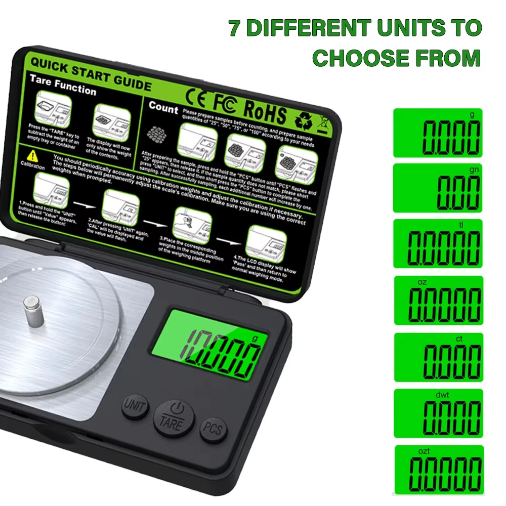 ميزان رقمي صغير للمجوهرات، موا - مراجعة Kitchen Baking Scale وسعره