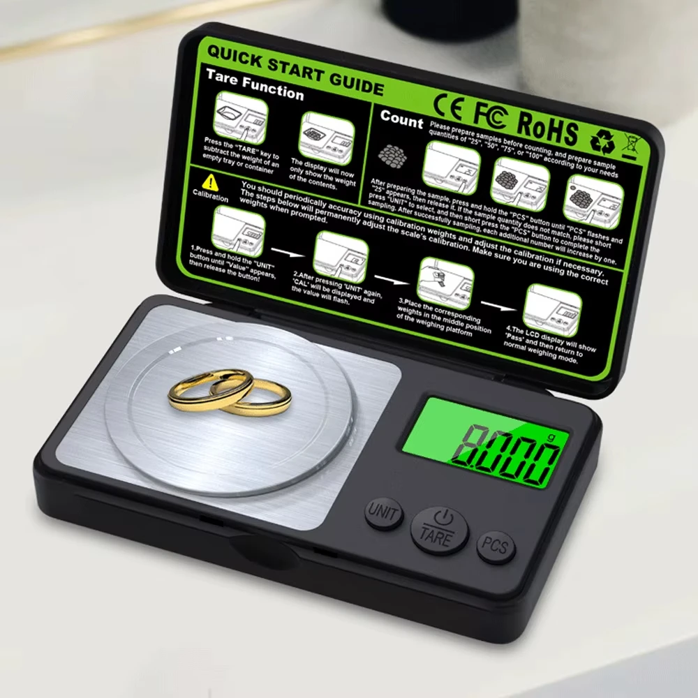 ميزان رقمي صغير للمجوهرات، موا - مراجعة Kitchen Baking Scale وسعره