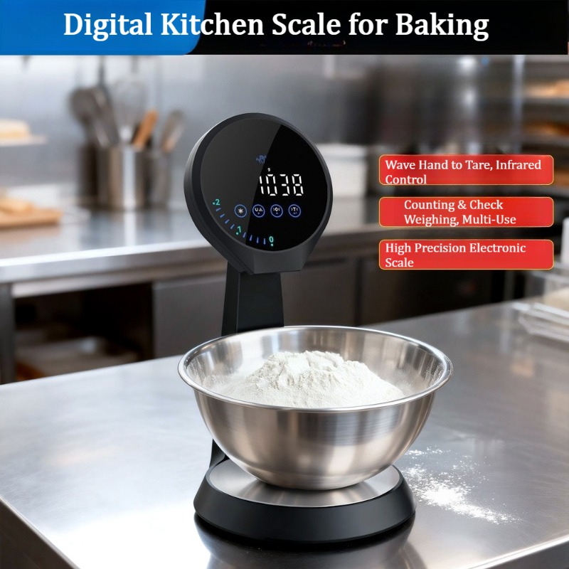 ميزان مطبخ رقمي عالي الدقة، مي - مراجعة Kitchen Baking Scale وسعره