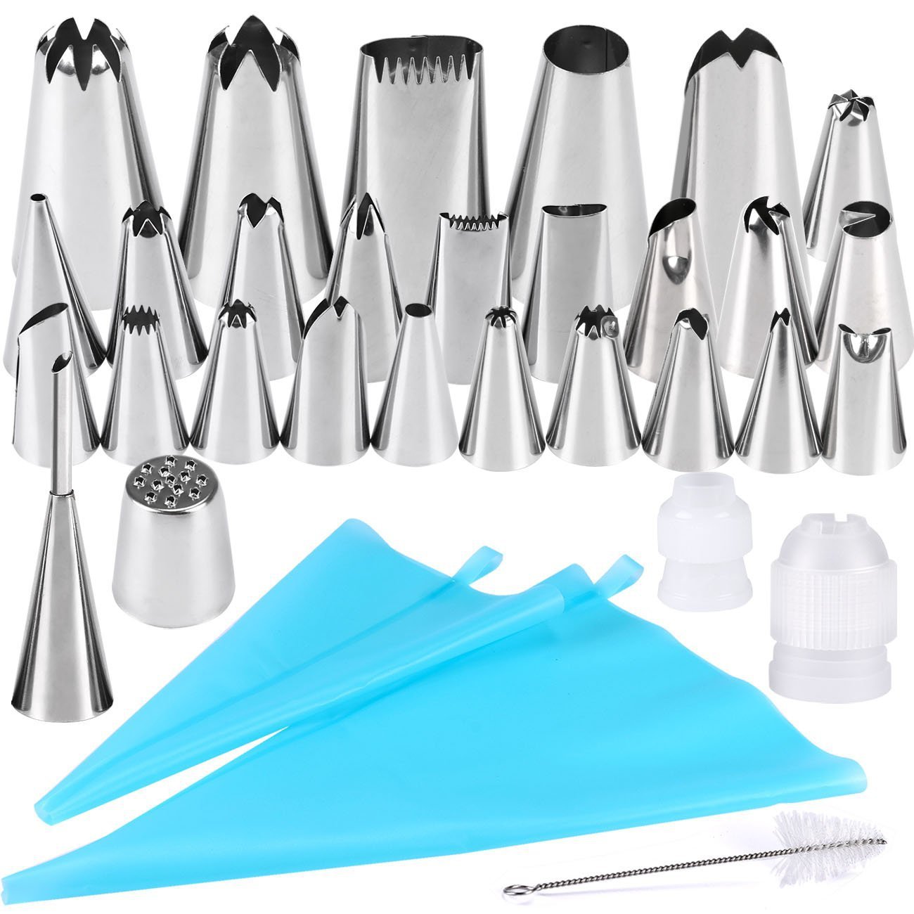 أدوات تزيين الكيك بالفوهة، معد - مراجعة Kitchen And Baking Equipment وسعره