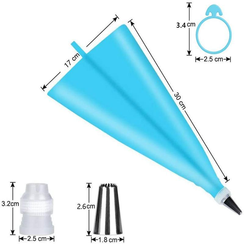 أدوات تزيين الكيك بالفوهة، معد - مراجعة Kitchen And Baking Equipment وسعره
